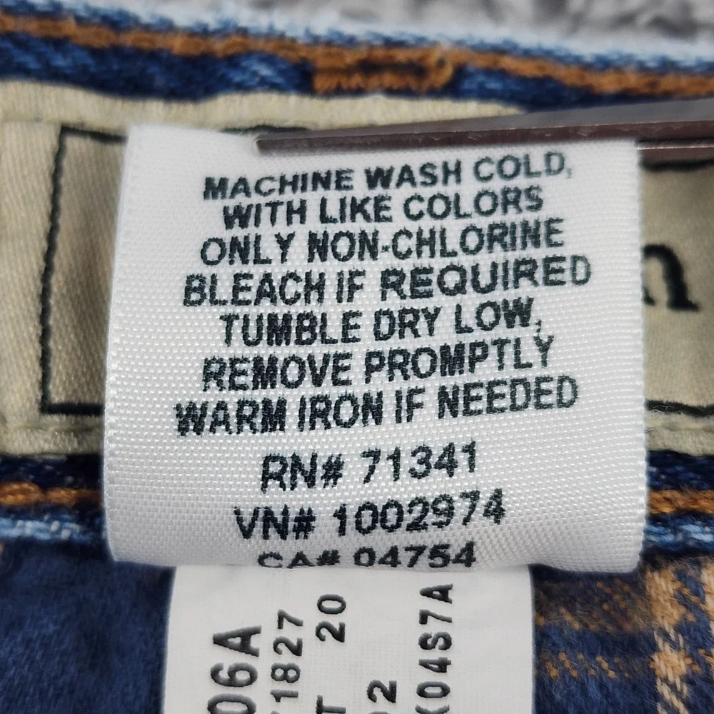 LL Bean Double L Jeans Mens 32x30 Denim Med Wash Plaid Flannel Lined Outdoor